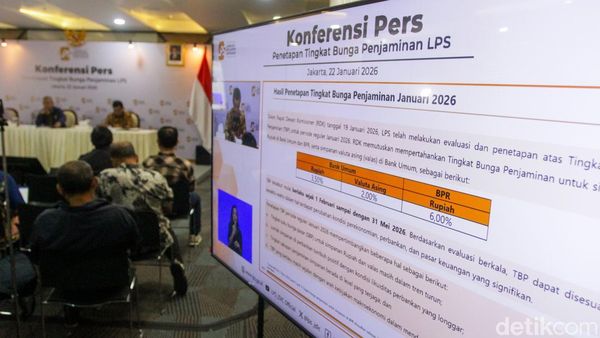 LPS Pertahankan Tingkat Bunga Penjaminan Awal 2026