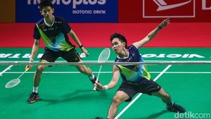 Menang Dramatis, Raymond/Joaquin Singkirkan Ganda Taiwan di Indonesia Masters 2026