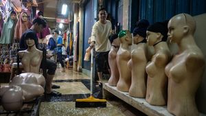 Pasar Cipulir Tergenang Air, Pedagang Keluhkan Drainase Tersumbat