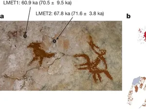 Lukisan Tangan Tertua Berusia 67.800 Tahun Ditemukan di Sulawesi