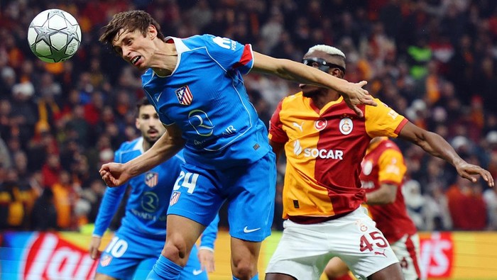 Galatasaray Vs Atletico Madrid Selesai 1-1