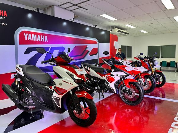 Ini Tampang Livery Yamaha Edisi Anniversary 70 Tahun, Ganteng Gak Sih?