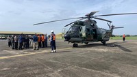 2 Jenazah Korban Pesawat ATR 42-500 PK-THT Tiba di Lanud Hasanuddin
