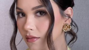 Alyssa Daguise di Lamaran El-Syifa, Memukau Dengan Riasan Hollywood Flawless