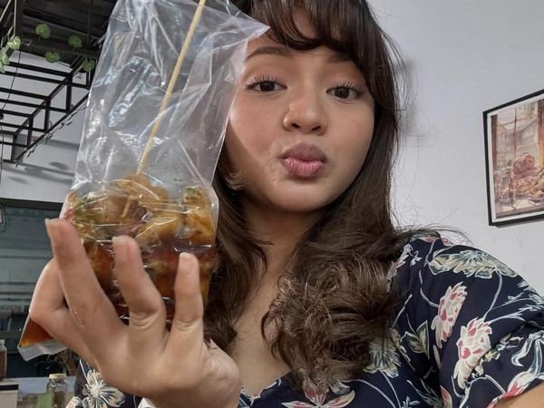 Amel Carla Hobi Kulineran, Jajan Kaki Lima sampai Makan Lobster