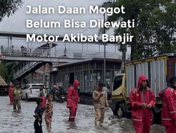 125 RT dan 16 Jalan di Jakarta Masih Banjir, Ketinggian Capai 1,2 Meter