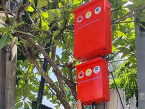 BPBD Pasang 6 Sirine Peringatan Banjir di Tukad Badung, Ini Lokasi-Cara Kerja