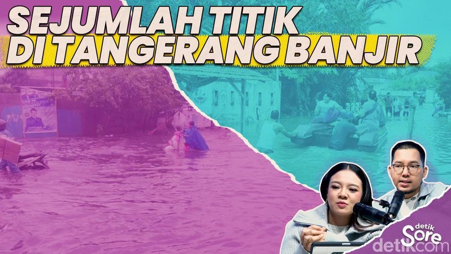 Video: Banjir Genang Cipondoh, Warga Cari Akses Jalan ke Jakarta