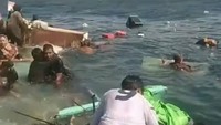 Longboat Bawa 59 Penumpang Tenggelam di Malut, 1 Balita Tewas