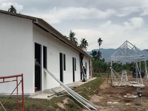 Kualitas Huntara di Sumbar Ditingkatkan, Atap Ditinggikan-Dipasang Plafon