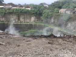 Hampir Dua Pekan, Warga Kampial Terganggu Asap Pembakaran Sampah