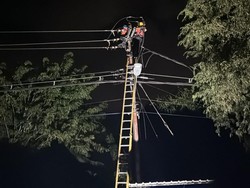 Cuaca Ekstrem Rusak 6 Jaringan Listrik Flores Timur, PLN Kerahkan 30 Petugas