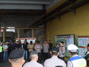 1.300 Personel Polda Metro Amankan Laga Persija Vs Madura United di GBK