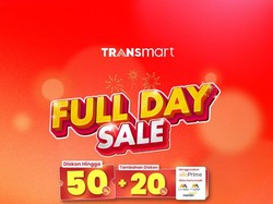 Gebyar Diskon Besar-besaran 50% + 20% Hadir Besok di Transmart Full Day Sale