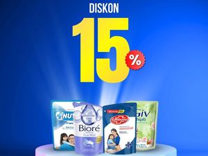 Aneka Sabun Mandi Cair Diskon 15% di Transmart Full Day Sale!