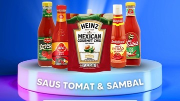 Berita dari Detik Finance: Aneka Saus Tomat &amp; Sambal Banting Harga di Transmart Full Day Sale!