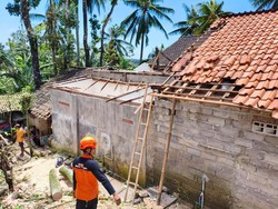 6 Rumah Rusak-7 Orang Luka Saat Angin Kencang Terjang Jember