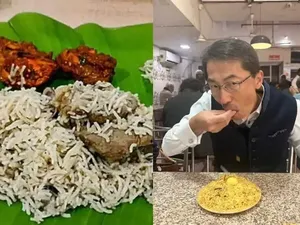 Duta Besar Jepang Kepincut Nasi Biryani, Makannya Pakai Tangan!