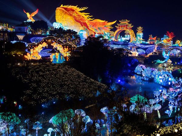 Zigong International Lantern Festival 2026 Dibuka Menyambut Tahun Kuda di China
