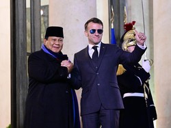 Video: Momen Prabowo Dijamu Makan Malam Oleh Macron di Istana Prancis Elysee