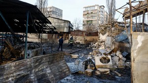 Serangan Drone dan Rudal Rusia Hantam Kyiv, Sejumlah Bangunan Sipil Rusak