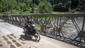 Jembatan Bailey di Agam Rampung, Warga Bisa Melintas Lagi