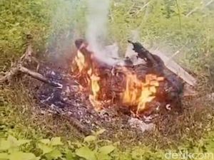 Misteri Penemuan Mayat Terbakar di Dekat Pura Batu Leong