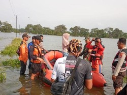 ODGJ di Serang Hilang Terseret Arus Aliran Irigasi saat Pembagian Sembako