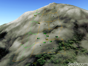 Menyisir Sebaran Lokasi Temuan 10 Korban Pesawat ATR 42-500 PK-THT