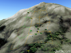 Menyisir Sebaran Lokasi Temuan 10 Korban Pesawat ATR 42-500 PK-THT