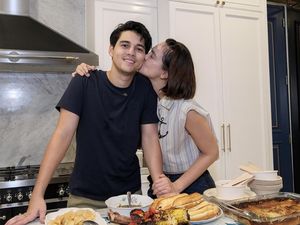 Seru! Luna Maya Masak bareng Suami hingga Kulineran di Eropa