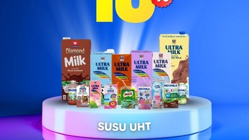 Berita dari Detik Finance: Borong Susu UHT di Transmart Full Day Sale Jadi Semurah Ini