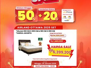 Transmart Full Day Sale! Beli Tempat Tidur Dapat Diskon Jumbo