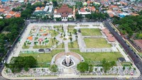 Wajah Baru Alun-alun Sidoarjo
