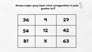 Seru-seruan Latih Otak Lewat Tes Matematika Ini, Bisa Jawab 10 Detik?
