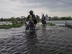 Update Banjir Bengawan Jero Lamongan: Tinggi Muka Air Kian Surut