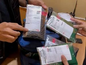 Polda Metro Bongkar Peredaran Narkoba Pakai Resi Palsu, Sita Sabu-Ganja 2,3 Kg