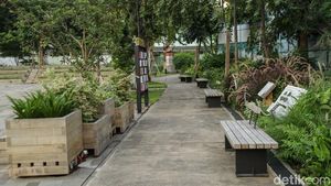 Eks Pabrik Percetakan Uang Disulap Jadi Taman Hijau di Jakarta Selatan