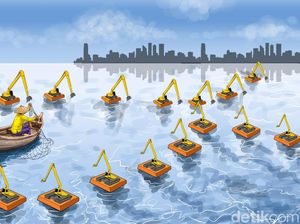 Kandasnya Penghidupan Nelayan Cilincing