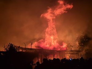 Pasar Kasongan Katingan Kebakaran, Diduga Akibat Korsleting Listrik
