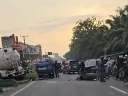 Penumpang Motor di OKU Timur Tewas Terlindas Truk