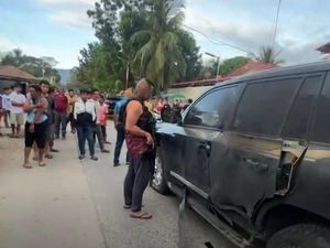 Land Cruiser Tetap Utuh Ditembak RPG