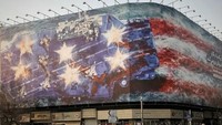 Iran Beri Peringatan ke AS Lewat Mural di Alun-alun Teheran