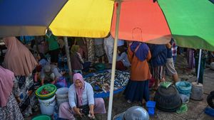 Pasar Pandan Tapteng Mulai Bergeliat Pascabencana