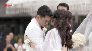 Rayn Wijaya Lebih Dulu Nangis, Lihat Ranty Maria Berjalan ke Altar Pernikahan