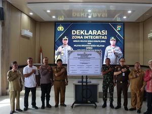 Polres Bangka Barat Deklarasikan Zona Integritas