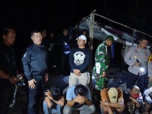 Polisi Gerebek Pesta Narkotika di Bangka Selatan, 15 Orang Diringkus