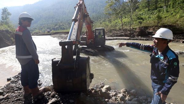 Antisipasi Abrasi, Tanggul Sungai Dibangun di Lintas Takengon-Blangkejeren