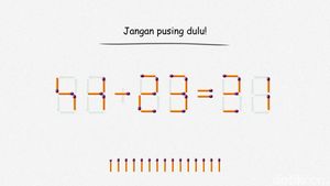 Teka-teki Pindahkan Korek Ini Gampang-gampang Susah! Bisa Jawab Cepat?