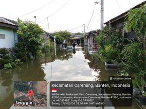 BPBD Kabupaten Serang: Banjir di Carenang dan Binuang Capai 1,2 Meter